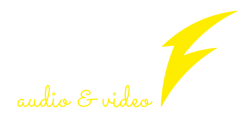 Flashlight Audio y video Logo Blanco