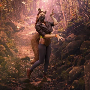 Chica Ardilla Cosplay